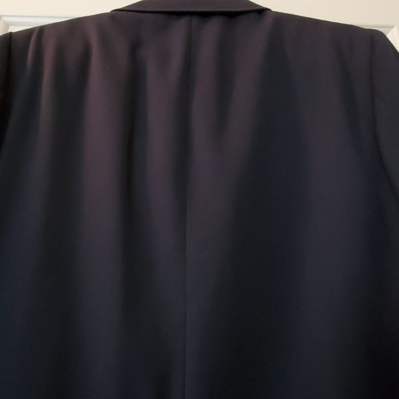 Vintage Aquascutum Men's Trench Coat Black 42 - Picture 8 of 9